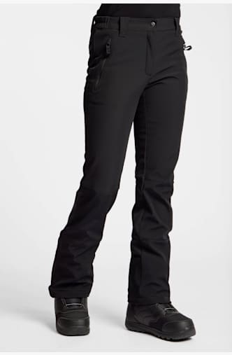 46 NORD pantalon en softshell femmes Noir