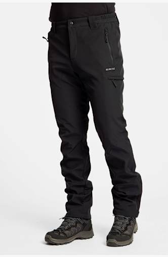 46 NORD pantaloni softshell uomo Nero