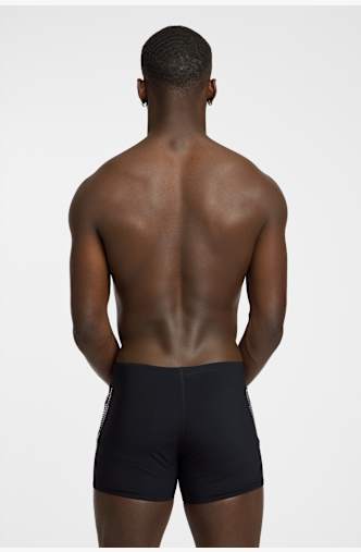POWERZONE Herren Badehose Schwarz