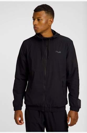 FILA Odense Regular Windrunner veste de sport hommes Noir