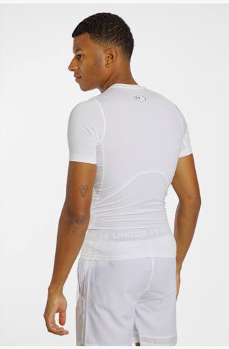 Under Armour HeatGear® Armour t-shirt uomo Bianco
