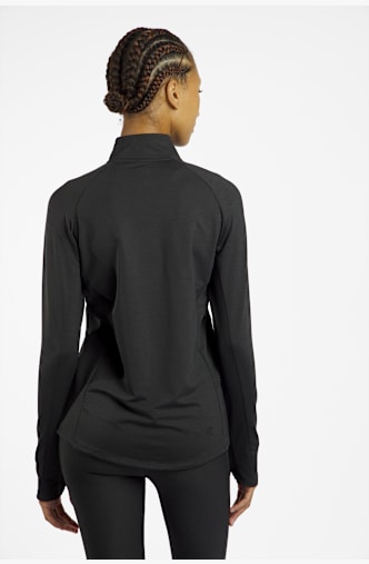 POWERZONE Damen Midlayer Schwarz