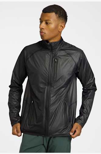 Odlo Zeroweight Dual Dry veste de course hommes Noir