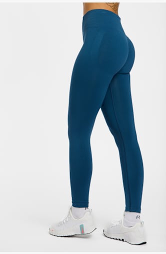 POWERZONE Seamless tight donna Petrolio