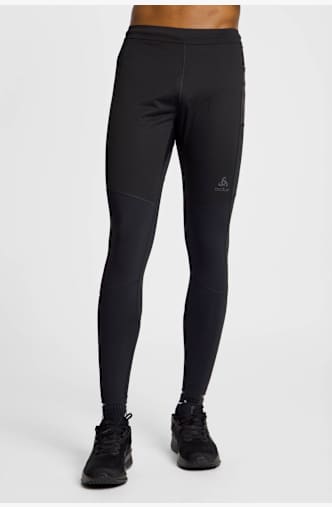 Odlo Zeroweight Warm Herren Thermohose Schwarz