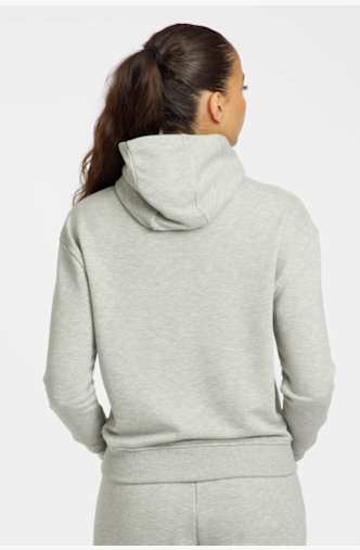 POWERZONE Damen Hoodie Grau