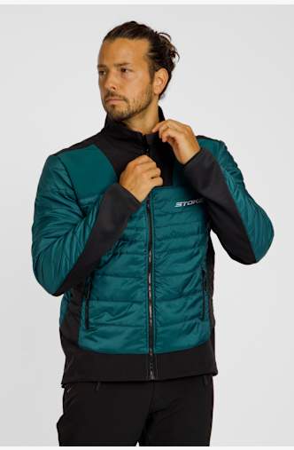 Stoke Yaco Hybrid Herren Bikejacke Grün