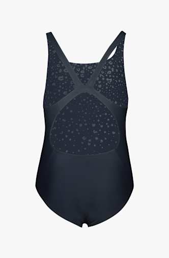 adidas V-Back costume da bagno bambina Blu