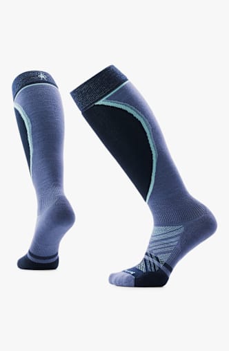 Smartwool Targeted Cushion Extra Stretch 34-41 chaussettes de ski femmes Bleu