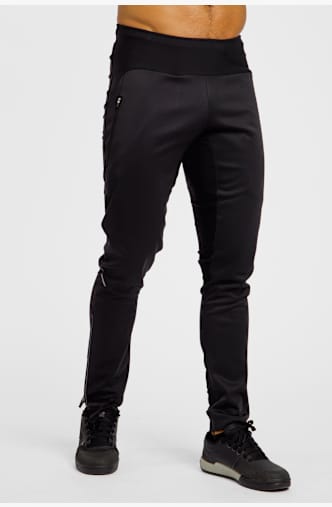 Stoke Baleas Windbreaker pantalon de bike hommes Noir