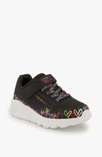 Skechers Uno Lite Kinder Sneaker Schwarz