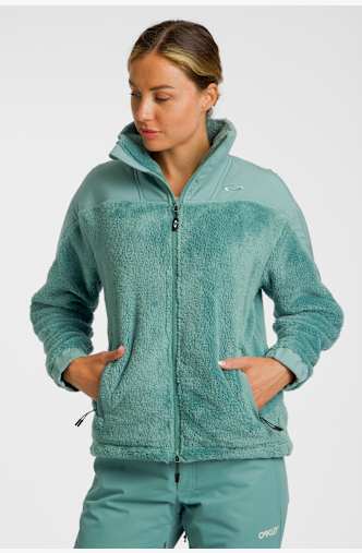 Oakley Mountain Fire Sherpa Damen Midlayer Grün