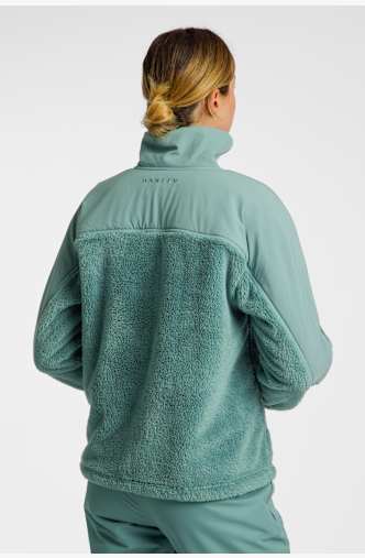 Oakley Mountain Fire Sherpa midlayer donna Verde