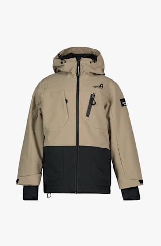 BEACH MOUNTAIN giacca da snowboard bambini Beige