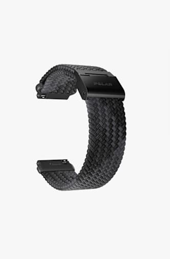 Polar WB 20 mm bracelet de montre Noir