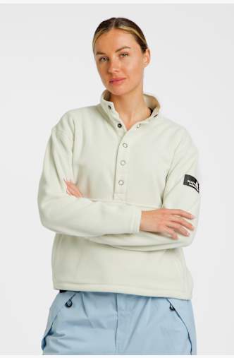 BEACH MOUNTAIN Midlayer femmes Blanc