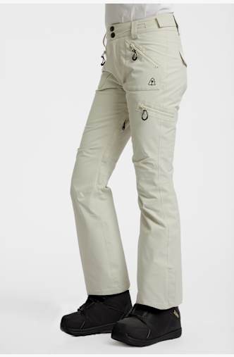 BEACH MOUNTAIN pantalon de snowboard femmes Beige