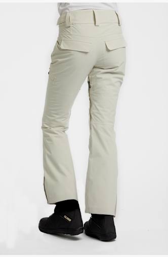 BEACH MOUNTAIN pantalon de snowboard femmes Beige