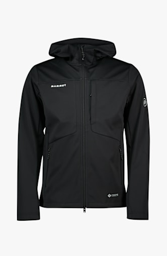 MAMMUT Ultimate VIII Hooded veste softshell hommes Noir