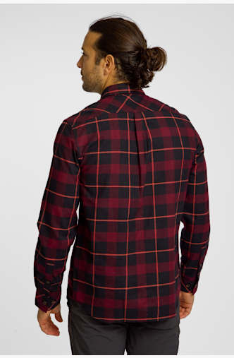 MAMMUT Alvra chemise de randonnée hommes Rouge