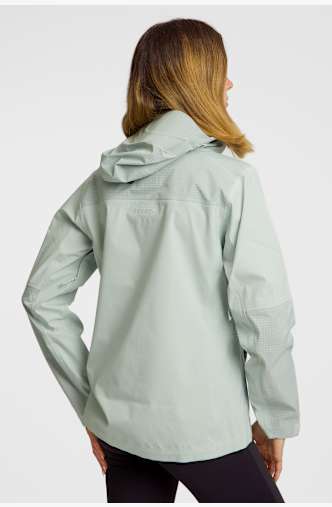 MAMMUT Ducan Guide Hooded Damen Outdoorjacke Silber