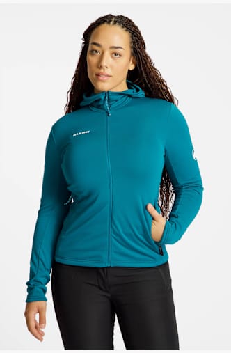 MAMMUT Aconcagua Light Hooded Damen Midlayer Türkis