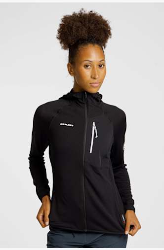 MAMMUT Aenergy Light Hooded Damen Midlayer Schwarz