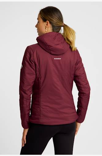 MAMMUT Rime Hooded midlayer donna Rosso