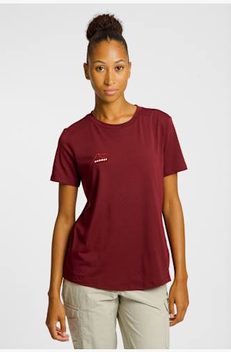MAMMUT Mountain Eiger Damen T-Shirt Rot
