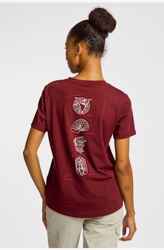 MAMMUT Mountain Eiger Damen T-Shirt Rot