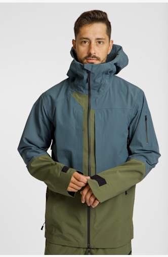 Ortovox Ravine Plus 3L Herren Freeridejacke Grau