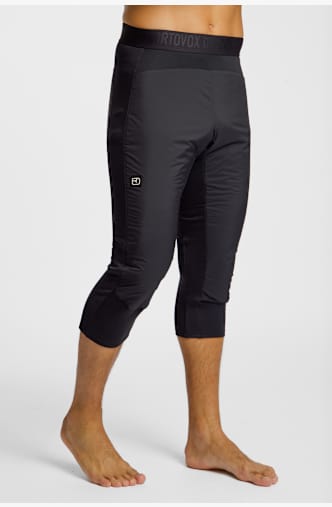 Ortovox Ravine Metawool 60 HYBR leggings termici 3/4 uomo Nero