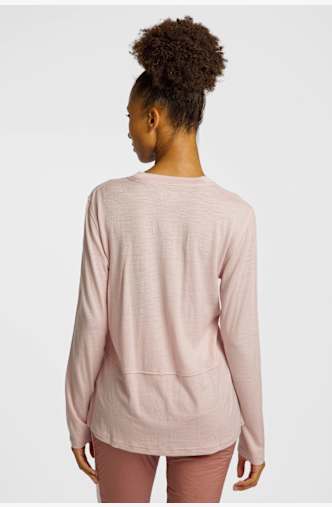 Ortovox 185 Merino Patch longsleeve femmes Pink