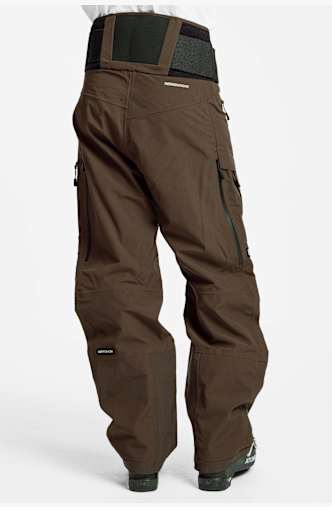Ortovox Ravine Plus 3L pantalon de ski femmes Marron