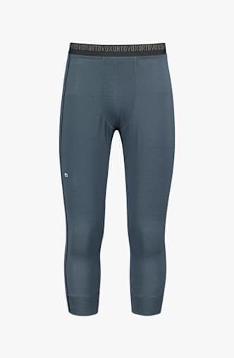 Ortovox 185 Rock'n'Wool Herren 3/4 Thermohose Grau
