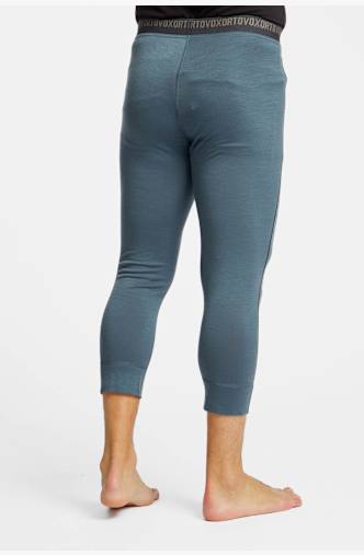 Ortovox 185 Rock'n'Wool pantalon thermique 3/4 hommes Gris