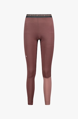 Ortovox 185 Rock'n'Wool leggings termici donna Marrone