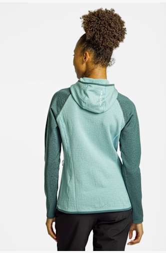 Ortovox Fleece GP Classic Knit Hoody midlayer femmes Gris