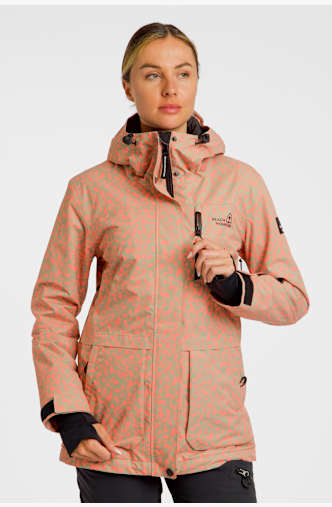 BEACH MOUNTAIN Damen Snowboardjacke Pink