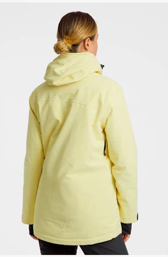 BEACH MOUNTAIN giacca da snowboard donna Giallo