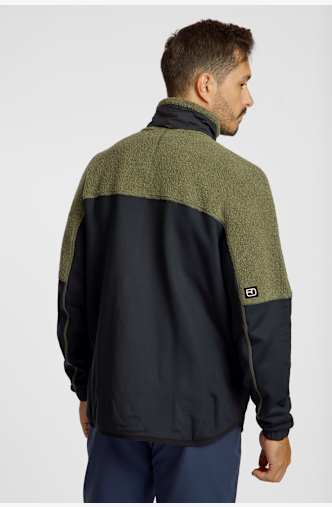 Ortovox Fleece Teddy Herren Midlayer Grün