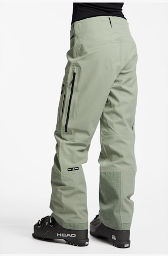 Ortovox Ravine Free 3L pantaloni per sci alpinismo donna Verde
