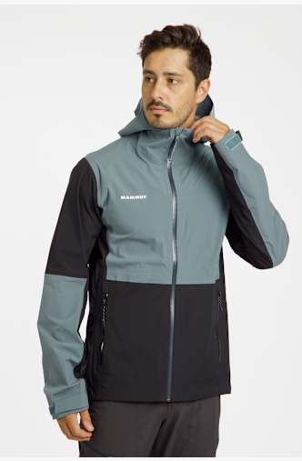 MAMMUT Lucendro Guide Hooded veste outdoor hommes Noir