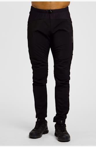 46 NORD pantalon de ski de fond hommes Noir