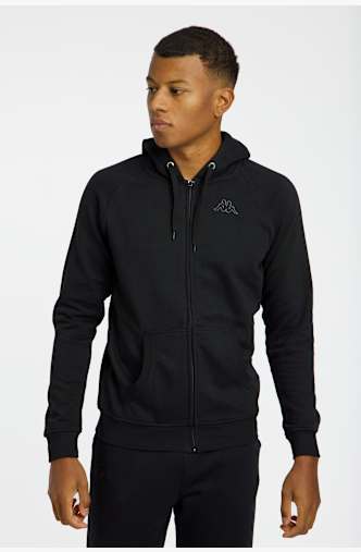 Kappa Logo Jack veste de sport hommes Noir