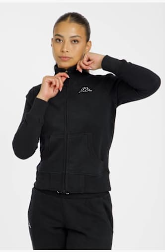 Kappa Logo Zoe giacca della tuta donna Nero