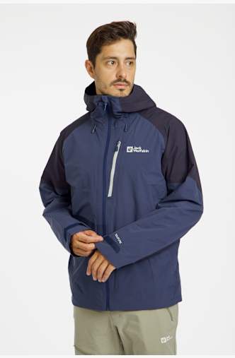 Jack Wolfskin Eagle Peak 2L Herren Outdoorjacke Blau