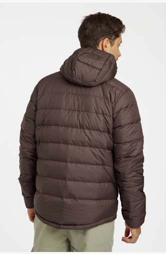 Jack Wolfskin Ather Hooded Herren Daunenjacke Braun