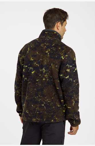 Jack Wolfskin Stone Lite Allover Print midlayer uomo Marrone