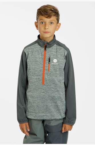 46 NORD Kinder Midlayer Grau